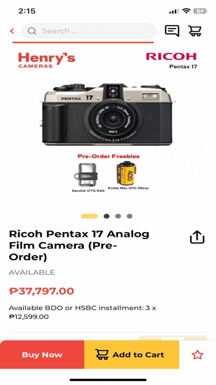 Henry's Cameras PH screenshot-3