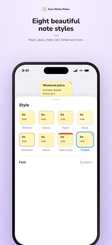 Sync Sticky Notes screenshot