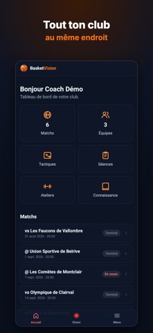 BasketVision screenshot 1