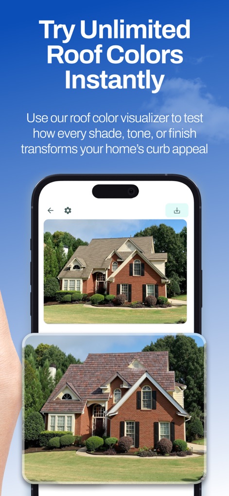 Roof AI - Roofing Visualizer - Graphics & Design App | MWM