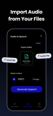 Text To Speech AI App Screenshot 3 of 5