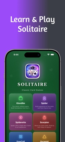 Solitaire - Play & Learn Screenshot 1 of 8