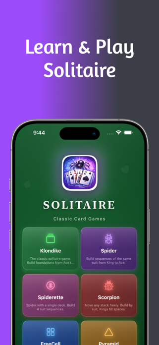 Solitaire - Play & Learn Screenshot 1 of 8