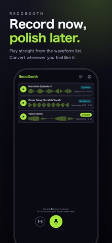 RecoBooth — Studio Recorder Screenshot 3 of 4