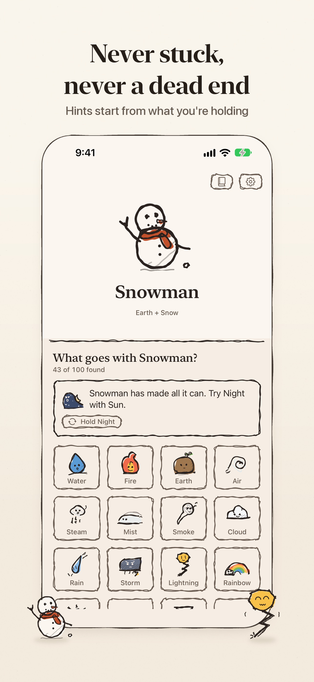 Screenshot 5 of Foldlings: Alchemy Elements