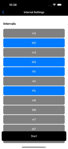 Ear Training All in One iPhone screenshot