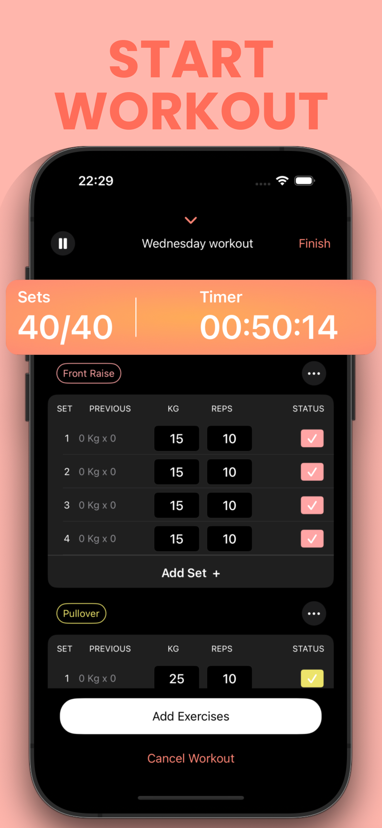 Gym Workout Tracker Muscle Lab