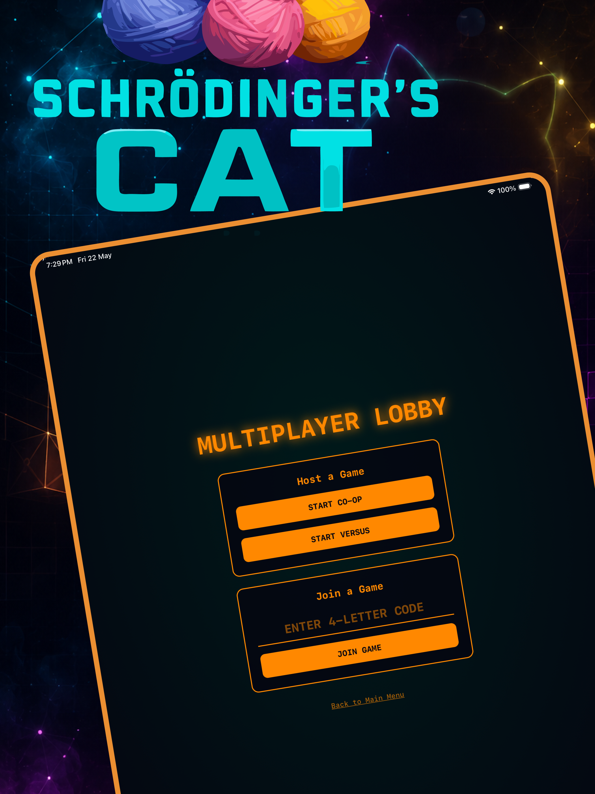 Schrödinger's Cat: Quantum Lab