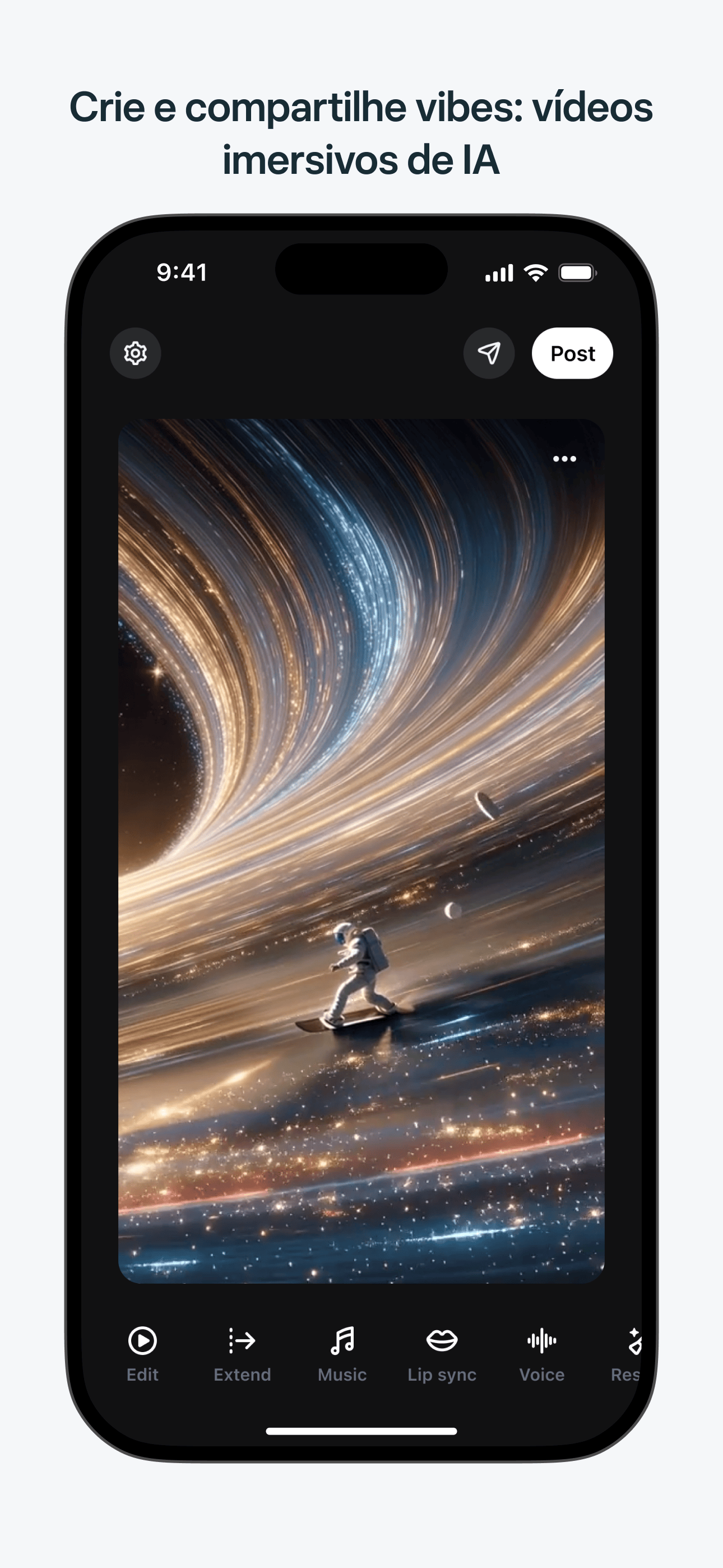 Vibes: criação de vídeos de IA