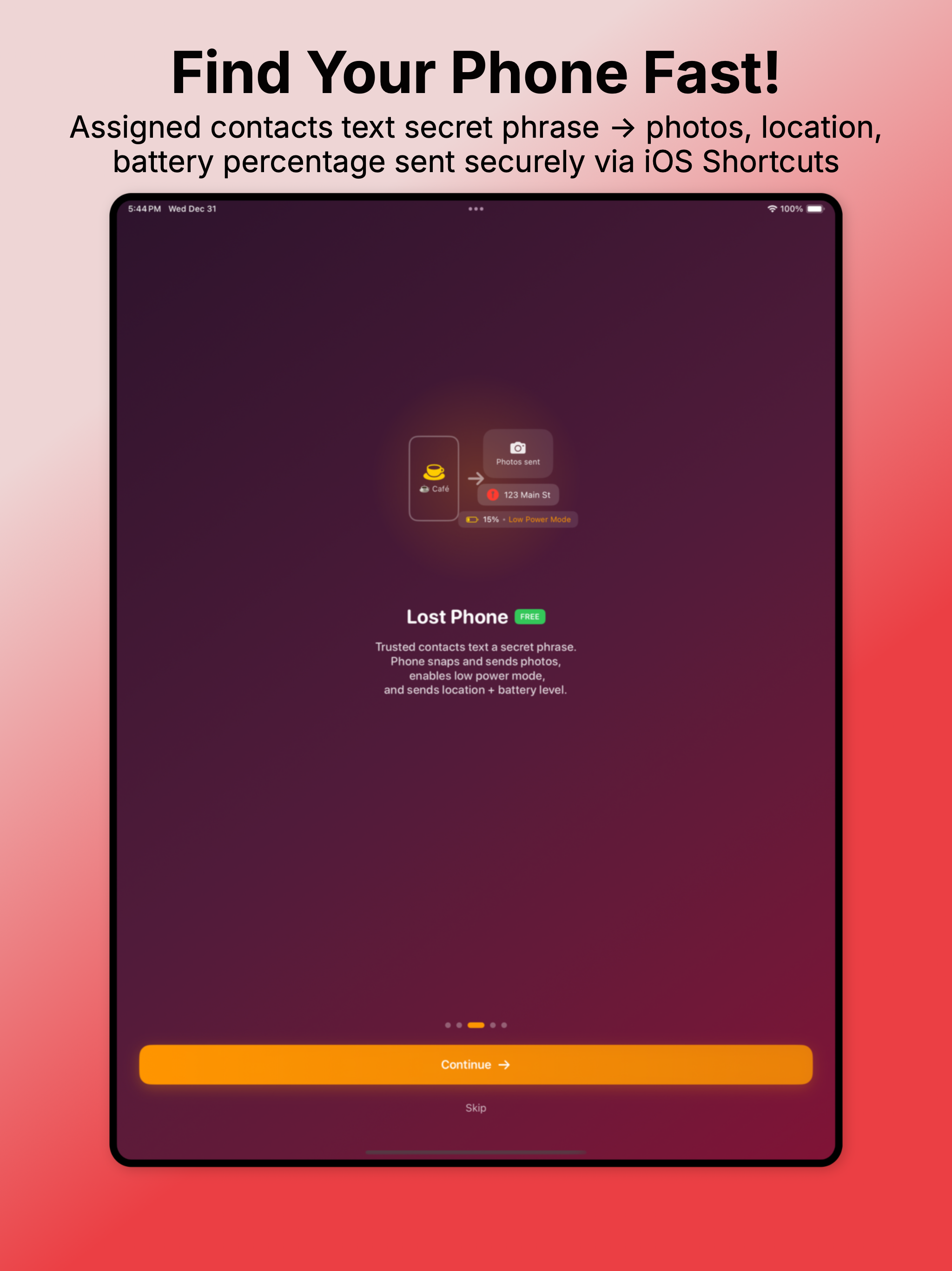 Flare: Fake Call & Safety Kit screenshot 9