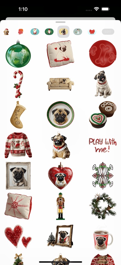 Pug-tastic Holiday Moments