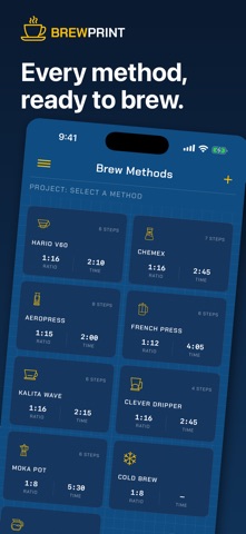 BrewPrint: Coffee Brew Timer screenshot