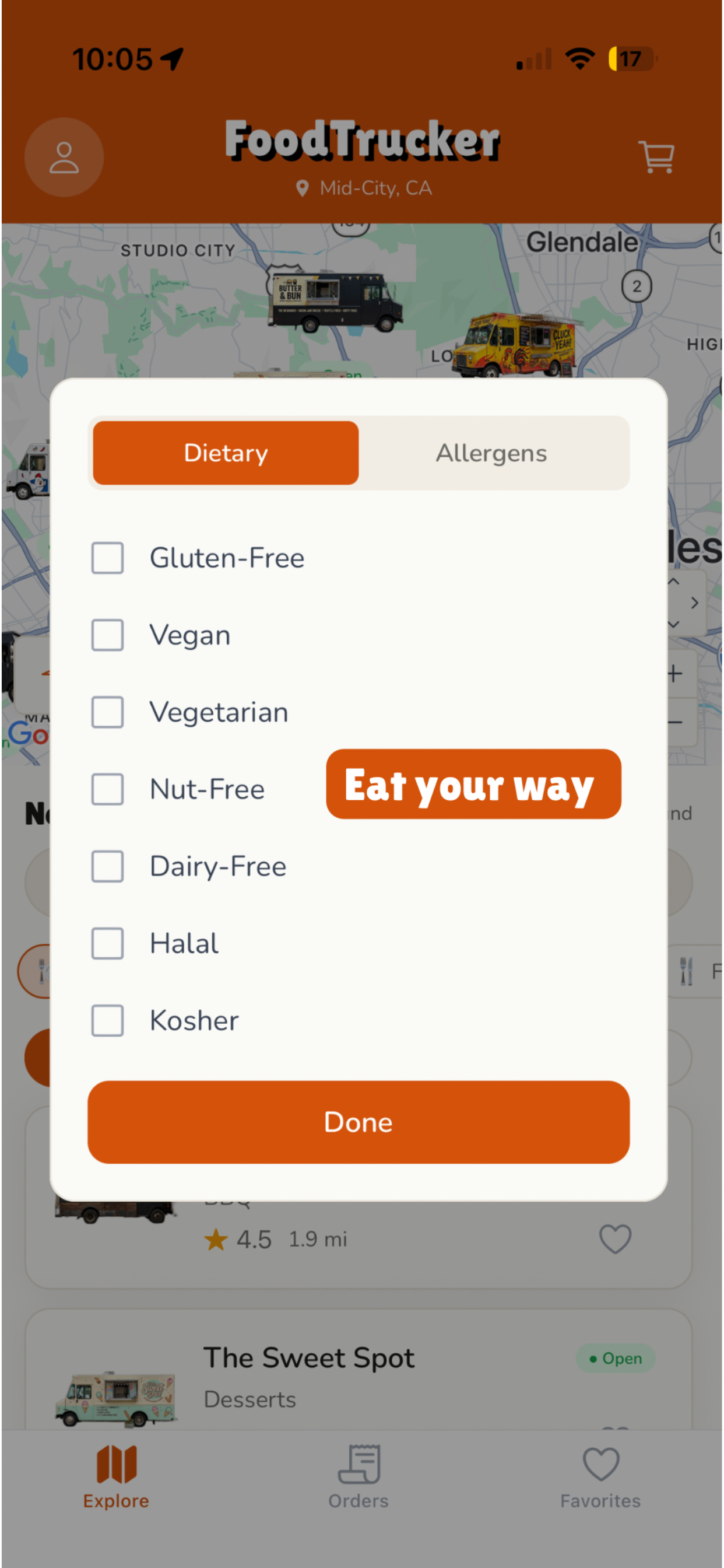 FoodTrucker - Find & Order
