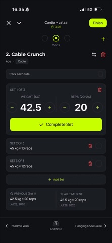 Fitlas: Nutrition & Workouts iPhone screenshot