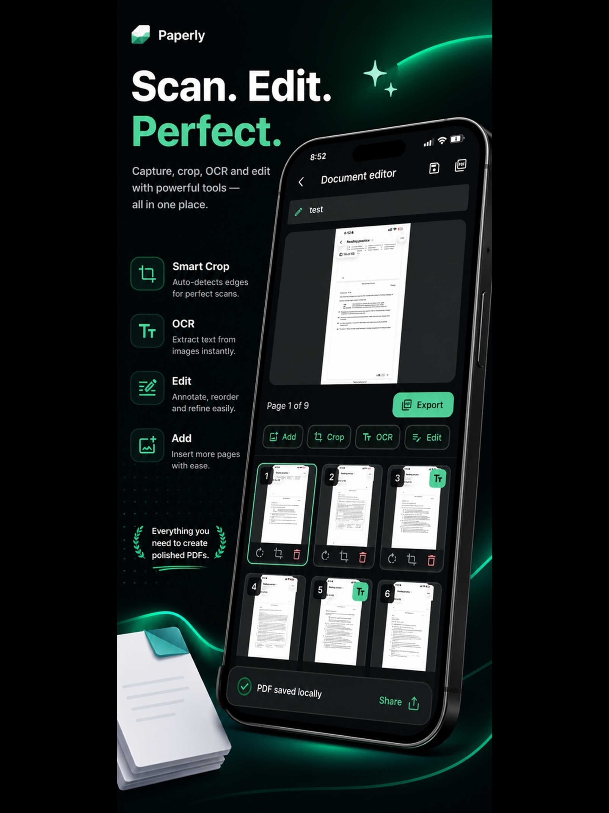Paperly: Scanner & PDF Editor screenshot 8