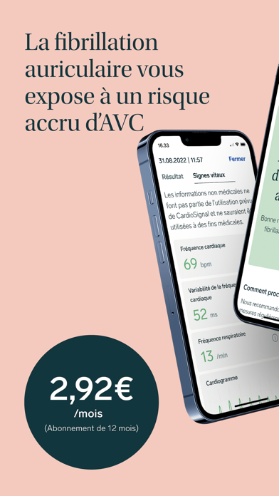 Screenshot #1 pour CardioSignal