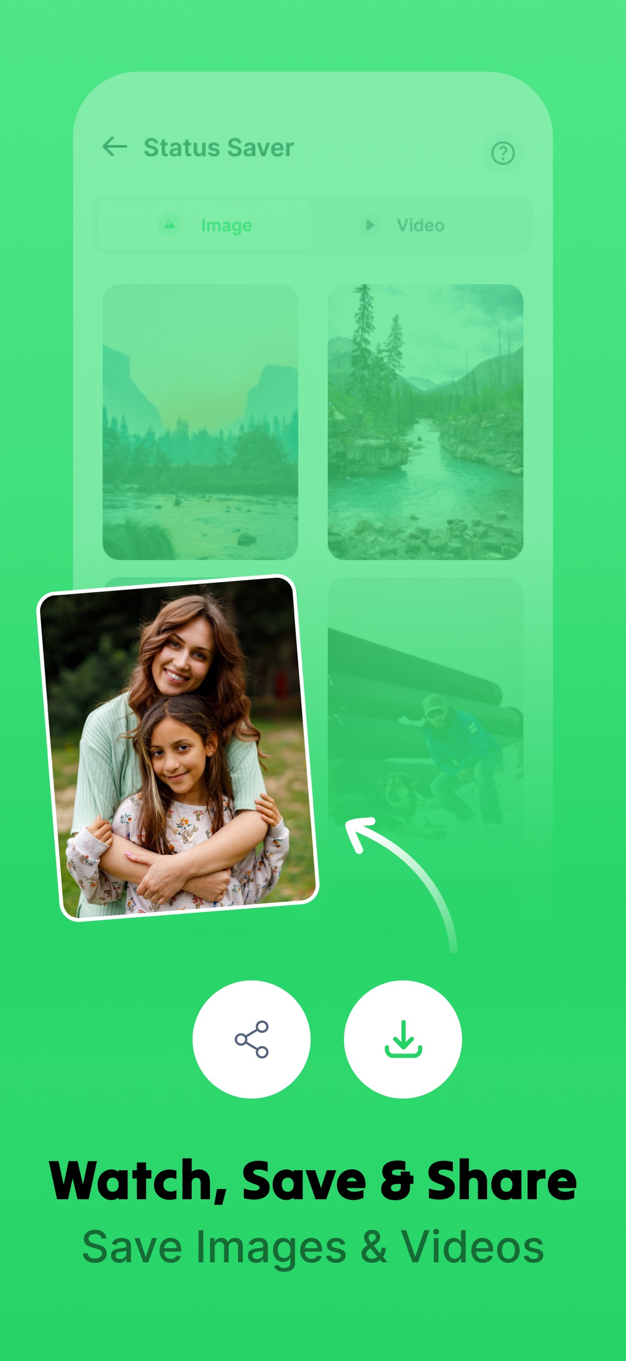 Screenshot 3 of Status Video Saver Reposter