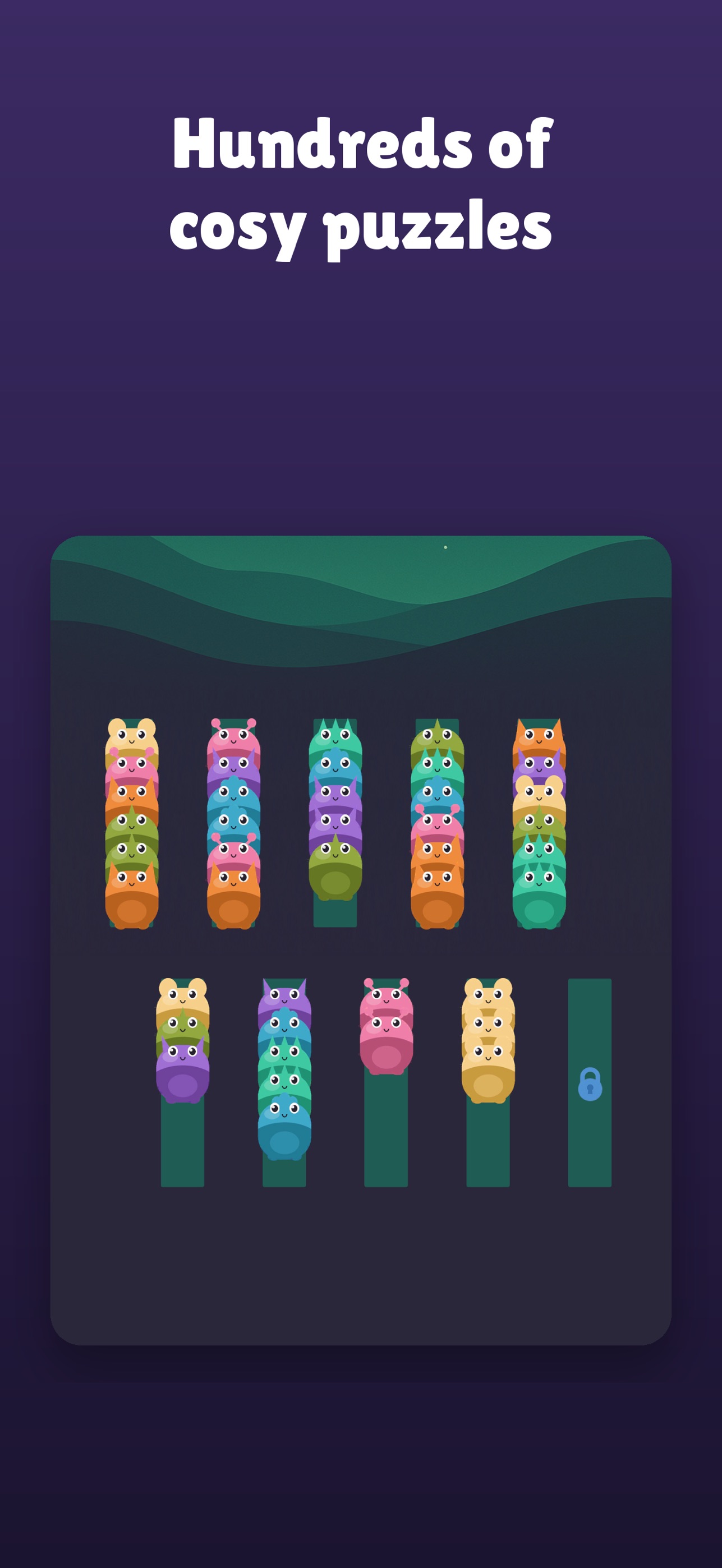 Screenshot 3 of Puffy Sort: Relaxing Puzzle