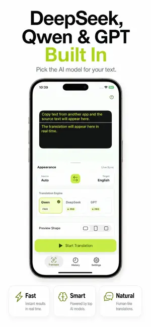 Translator: AI Floating Text screenshot 3