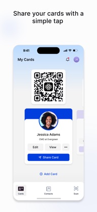 Uniqode: Digital Business Card screenshot 1