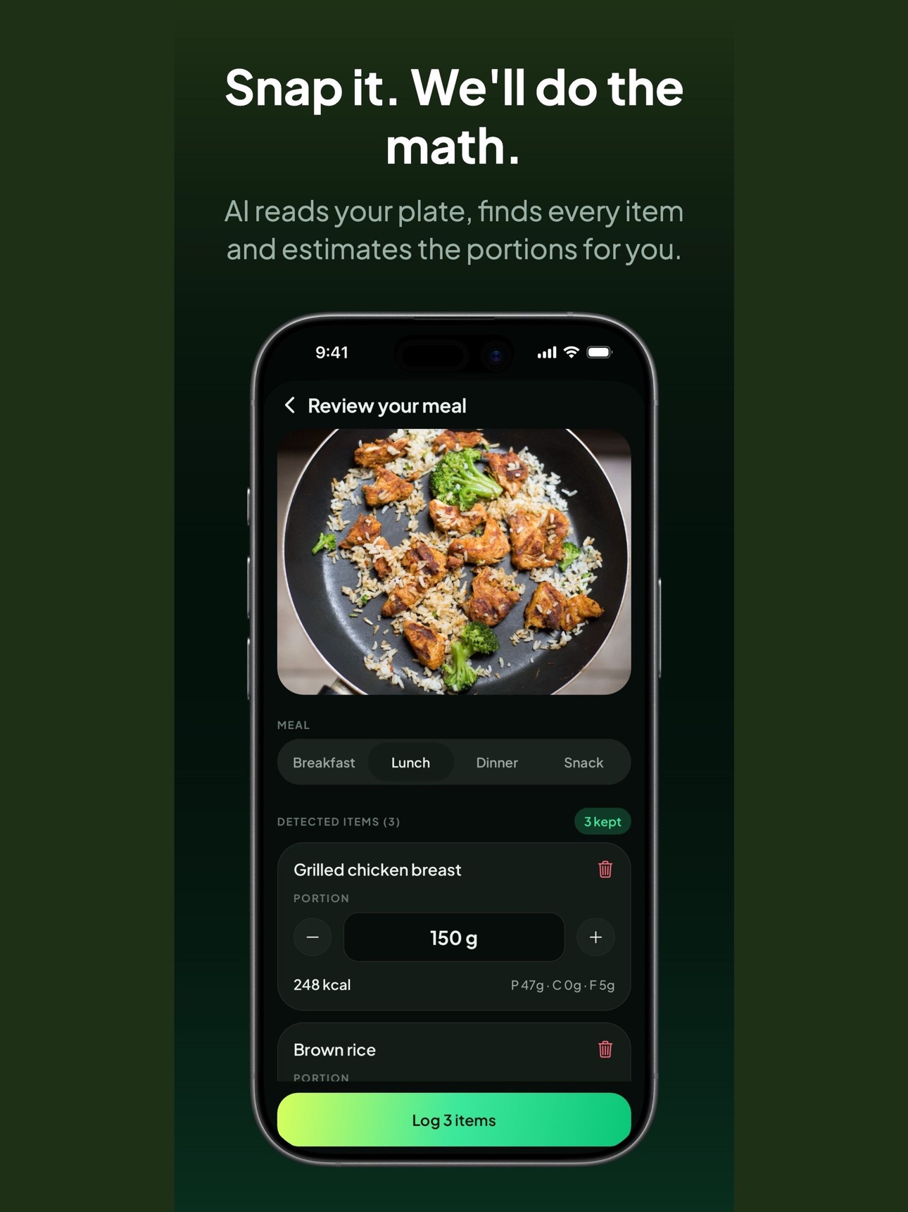 Screenshot 11 of AI Calorie Tracker: SnapMacro