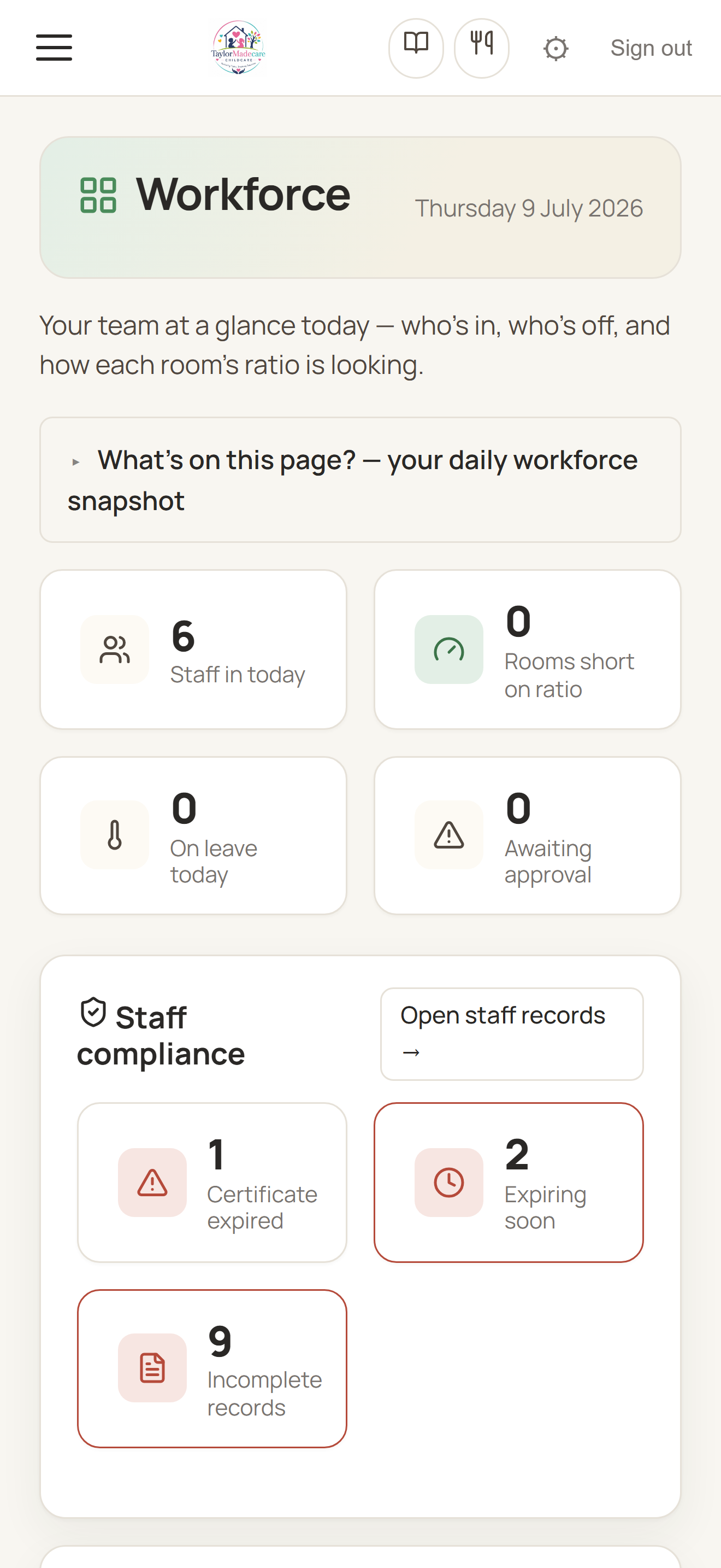 Taylormade Care screenshot 5