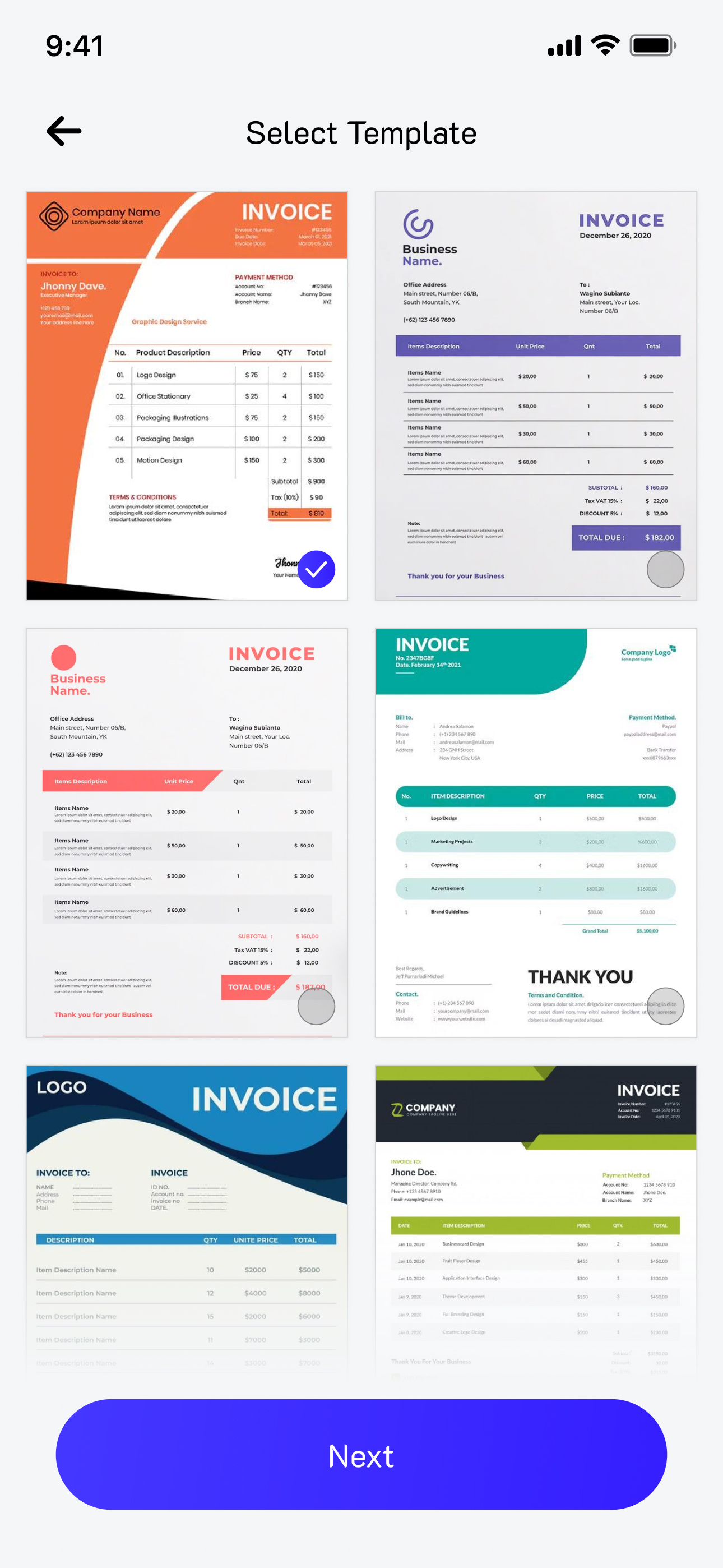 Invoizo +: Estimate & Invoice screenshot 8