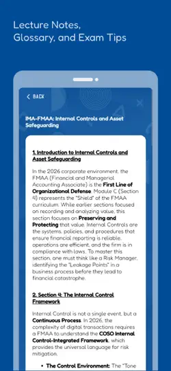 IMA Exam Prep 2026: With AI iPhone Screenshot 5