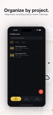 VoiceRec: Audio Recorder Screenshot 9 of 10