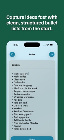 Bullet Note - Smart Notes Screenshot 1 of 9
