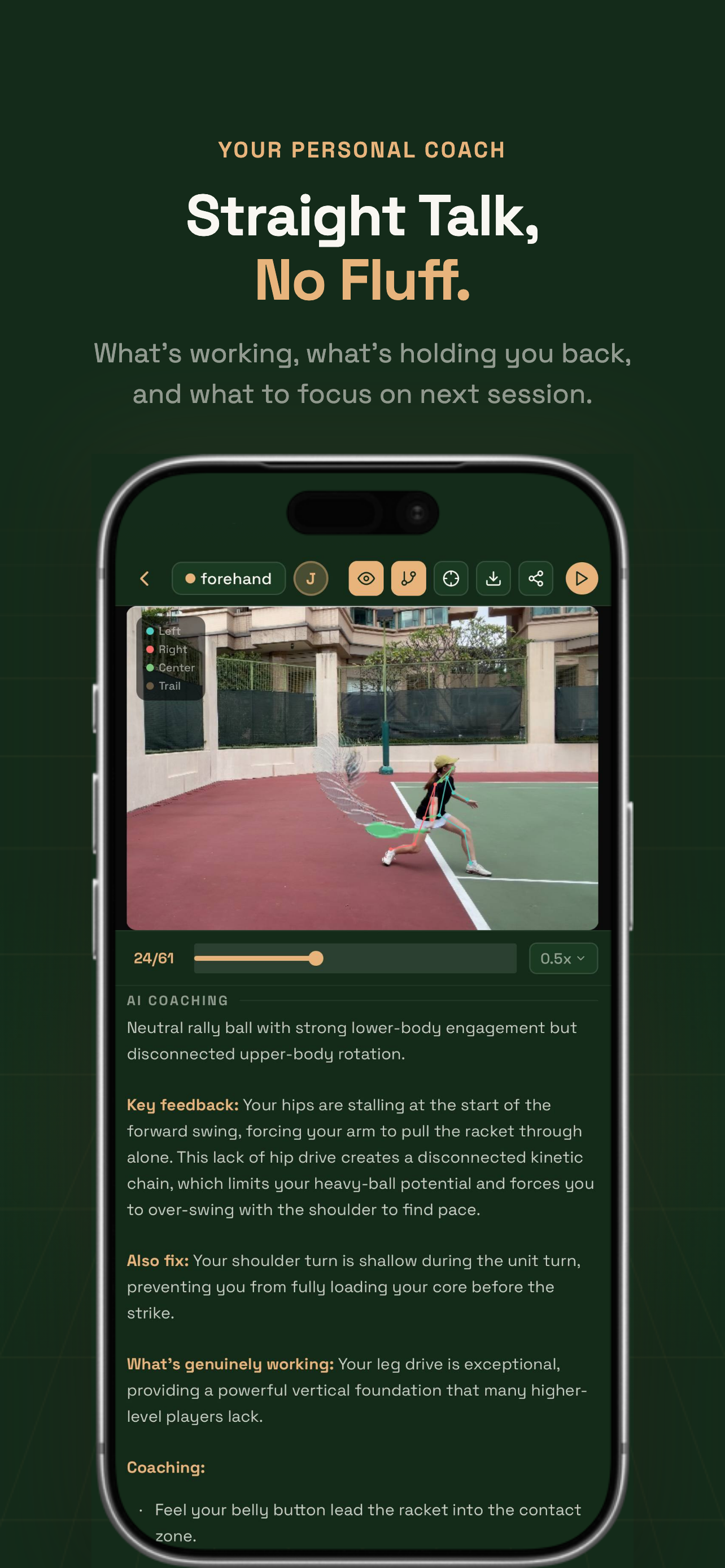 TorqAI: Tennis Swing Analyzer screenshot 4