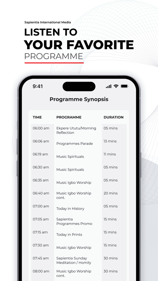 #3. Sapientia Radio & TV (iOS) 由: Sapientia International Media