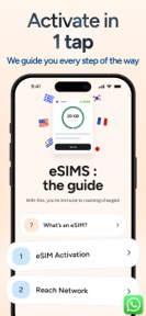 voilà: Travel eSIM & Data screenshot