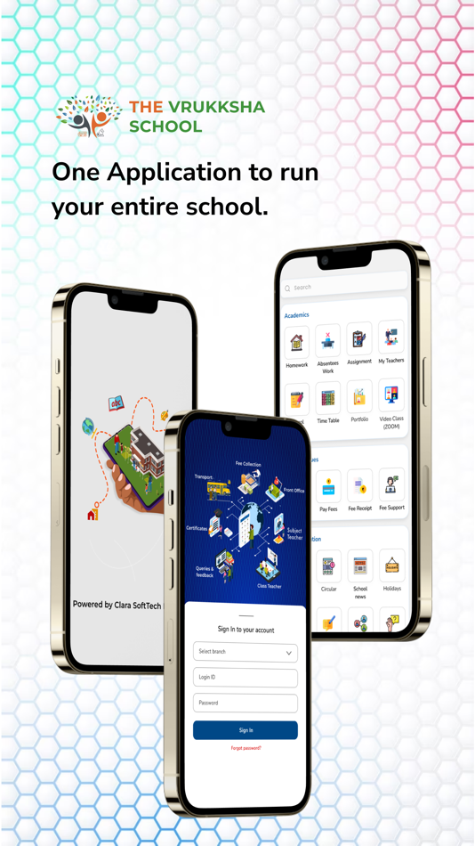 #1. THE VRUKKSHA SCHOOL (iOS) Podle: CLARA EDTECH PRIVATE LIMITED