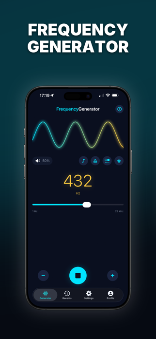 Frequency Generator Screenshot 1 of 5