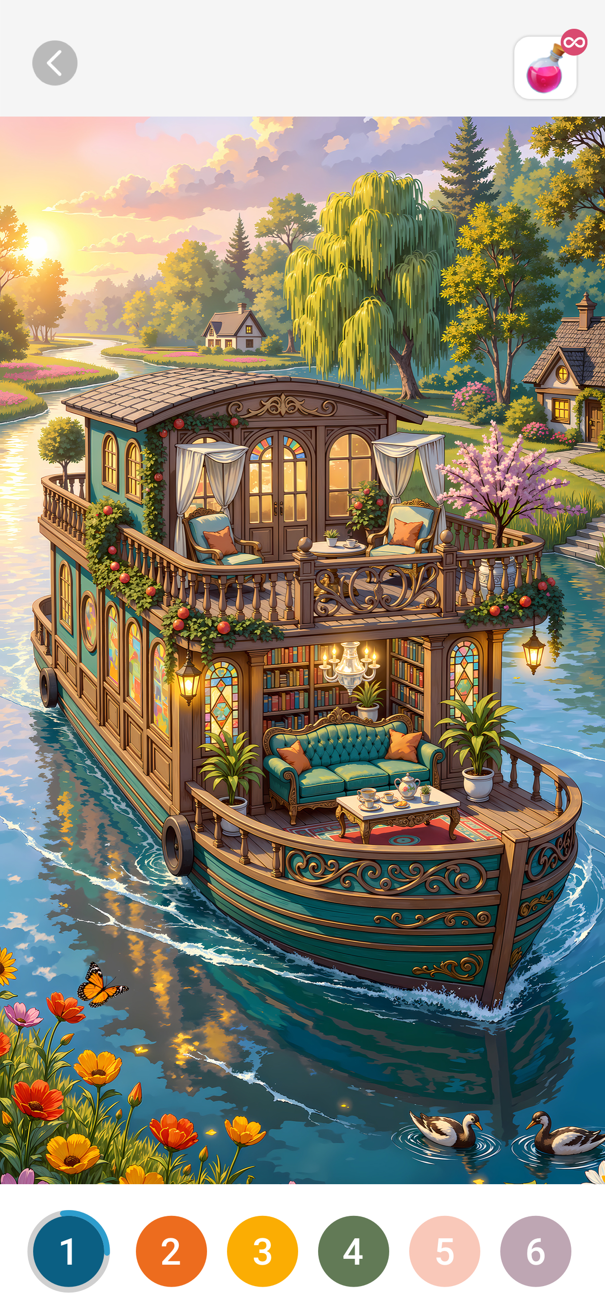 Fantasy Color by Numbers