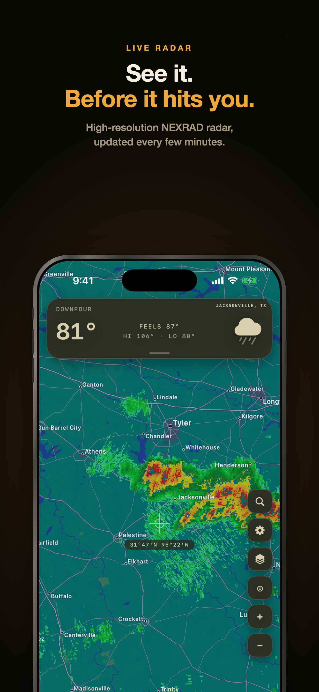Downpour Weather screenshot 2