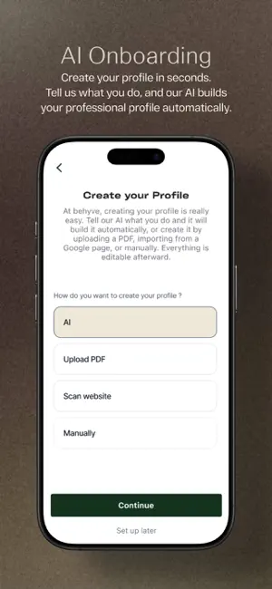 behyve creator screenshot 2
