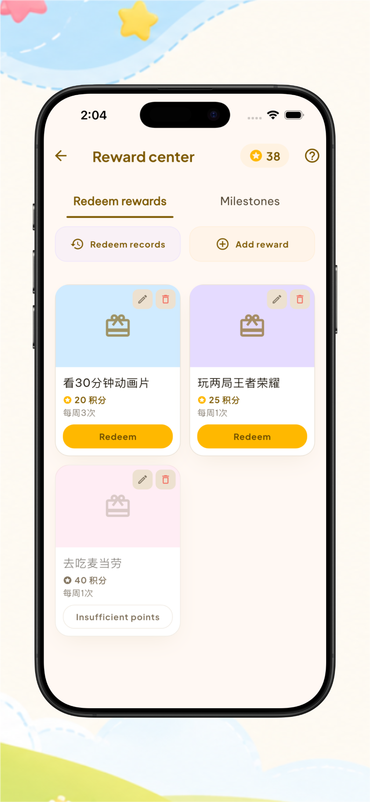 KidPoint - Habits & Rewards screenshot 3