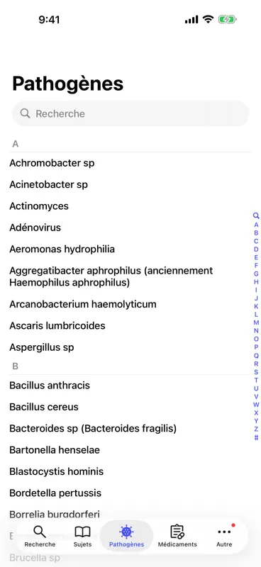 Antibiothérapie Pédiatrique screenshot 4 of 5