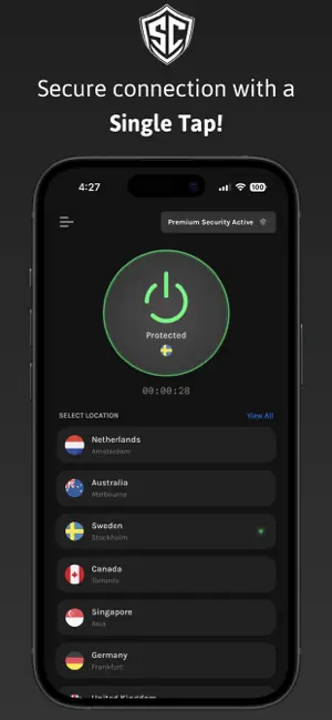 SafeCloak VPN screenshot 1