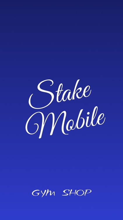 Stake Mobile - GYM Shop