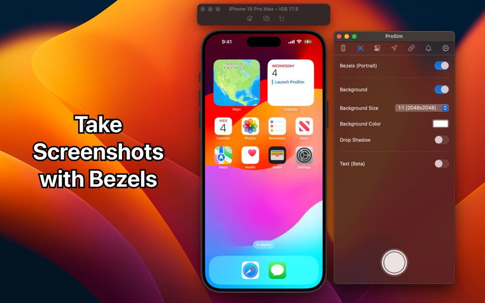 #3. ProSim for Xcode Simulator (macOS) 由: Lionary LLC