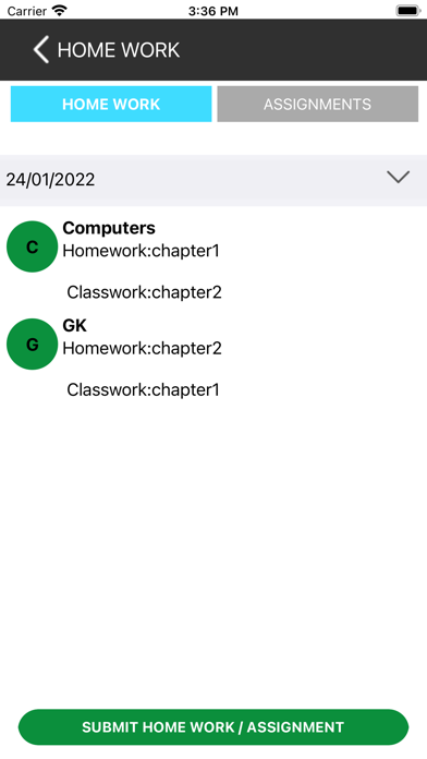 Apex Academy Parent App Screenshot
