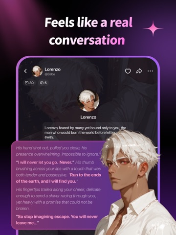CraveU AI: Roleplay Chat iPad screenshot