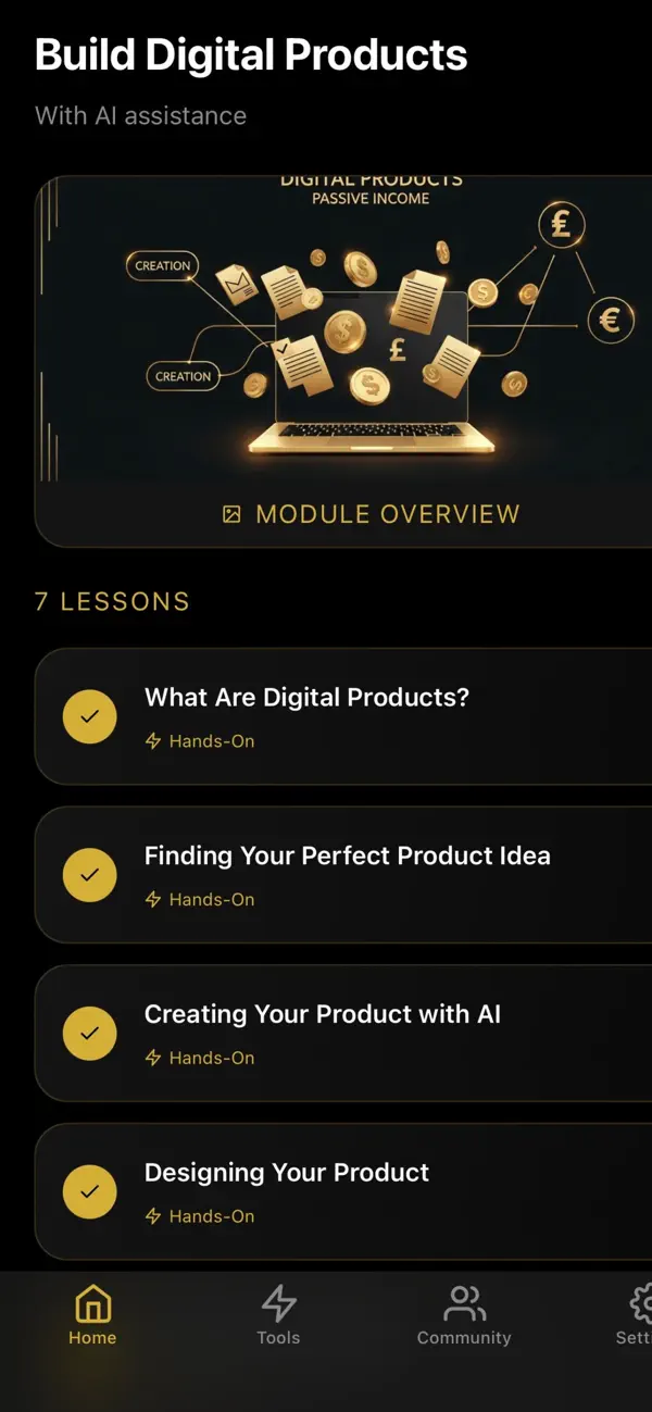 Screenshot #3 pour Learn AI for Digital Marketing