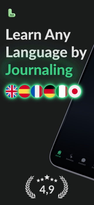 Linjoy: Language Journal Screenshot 1 of 7