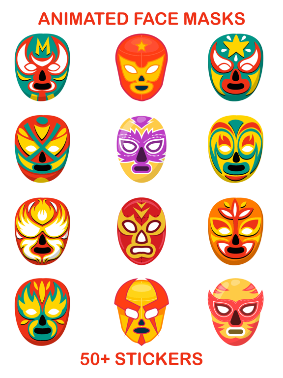 Screenshot #4 pour Animated Face Masks