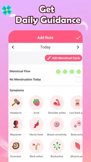 Lia Period Tracker & Pregnancy screenshot 4