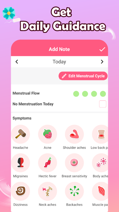 Lia Period Tracker & Pregnancy Screenshot